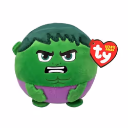 TY The Incredible Hulk Marvel Beanie Balls Soft Plush Childrens Toy