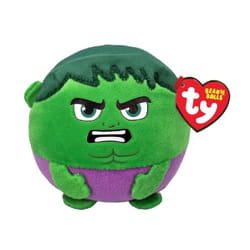 TY The Incredible Hulk Marvel Beanie Balls Soft Plush Childrens Toy