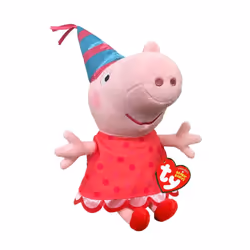 TY Beanies Peppa Pig 20Th Anniversary Childrens Soft Plush