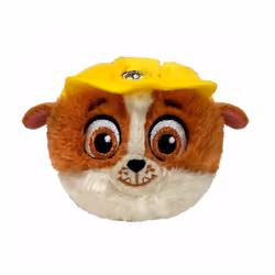 TY Rubble Paw Patrol Childrens Beanie Bouncer Soft Toy