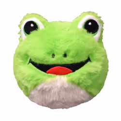 TY Jumper Frog Childrens Beanie Bouncer Soft Toy