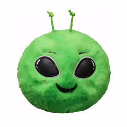 TY Sebastian The Alien Childrens Beanie Bouncer Soft Toy