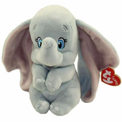 TY Disney Dumbo Super Soft Plush With Sound - Medium
