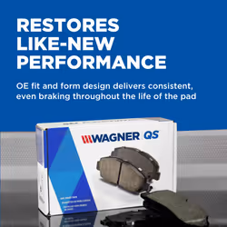 Wagner QuickStop ZD1293 Front Disc Brake Pad Set for 2012 Toyota Camry