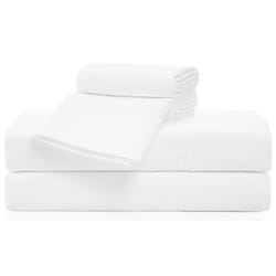 UGG 01327 Alahna King Bed Sheets and Pillowcases 4-Piece Set Sleep in Luxury Machine Washable Deep Pockets Wrinkle-Resistant Breathable Cozy Comfort S