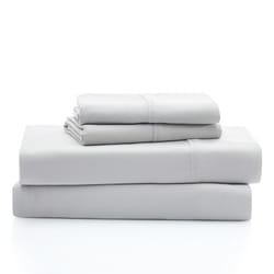 UGG 01330 Alahna Queen Bed Sheets and Pillowcases 4-Piece Set Sleep in Luxury Machine Washable Deep Pockets Wrinkle-Resistant Breathable Cozy Comfort
