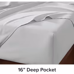 UGG 01331 Alahna King Bed Sheets and Pillowcases 4Piece Set Sleep in Luxury Machine Washable Deep Pockets WrinkleResistant Sil