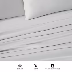 UGG 11793 Alahna Twin Bed Sheets and Pillowcases 3-Piece Set Sleep in Luxury Machine Washable Deep Pockets Wrinkle-Resistant Breathable Cozy Comfort S
