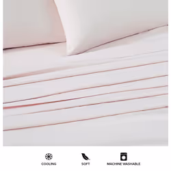 UGG 11797 Alahna Full Bed Sheets and Pillowcases 4-Piece Set Sleep in Luxury Machine Washable Deep Pockets Wrinkle-Resistant Breathable Cozy Comfort S