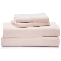 UGG 13593 Alahna Cal King Bed Sheets and Pillowcases 4-Piece Set Luxury Machine Washable Deep Pockets Wrinkle-Resistant Breathable Cozy Comfort Silky