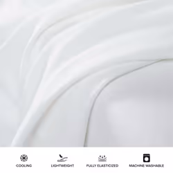 UGG 33610 Alahna Split King Bed Sheet and Pillowcase 5-Piece Set Sleep in Luxury Machine Washable Deep Pockets Wrinkle-Resistant Breathable Cozy Comfo