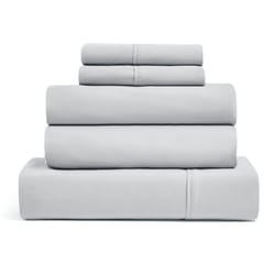 UGG 33611 Alahna Split King Bed Sheet and Pillowcase 5-Piece Set Sleep in Luxury Machine Washable Deep Pockets Wrinkle-Resistant Breathable Cozy Comfo