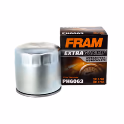 FRAM Extra Guard PH6063 Motorcycle/ATV Replacement Oil Filter Fits Select BMW Motorcycles