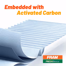 FRAM Fresh Breeze Cabin Air Filter with Arm & Hammer Baking Soda  CF11