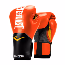 Everlast Pro Style Elite Workout Training Boxing Gloves Size 14 Ounces, Red