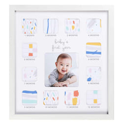 C.R. Gibson Baby's First Year Photo Frame with Milestone Stickers  12'