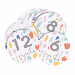C.R. Gibson Baby's First Year Photo Frame with Milestone Stickers  12'