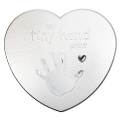 C.R. Gibson 3 Piece Baby Handprint & Footprint Kit  6.5"" x 6.25""  Heart First