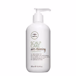 Paul Mitchell TATC-300, Cleanse with Scalp Care Anti-Thinning Shampoo and rinse. Distribute Anti-Thinning Conditioner...