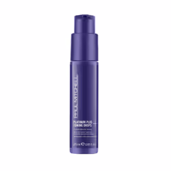 Paul Mitchell Platinum Plus Purple Toning Drops Custom Blonde Toning For Medium to Dark Blonde and Highlighted Hair 0.85 f ...