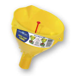Wirthco 32027 Funnel King Auto Stop Polypropylene Funnel  16 Oz  Yellow