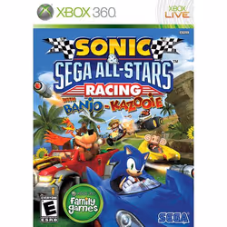 SEGA Sonic & All-Stars Racing, Xbox 360, Xbox 360, Multiplayer mode, E10+ (Everyone 10+)