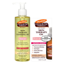 Palmer's Skin Therapy Oil Face bundle (Oil & Cleanser)