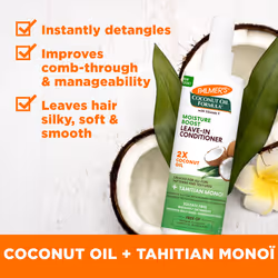 Palmer's Coconut Oil Formula Moisture Boost Hair bundle (Scalp Oil & Leave-In Conditioner)