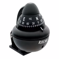 Ritchie X-10B-M Black Housing with Black 2-inch Direct Reading Dial Co