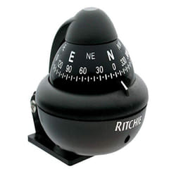 Ritchie X-10B-M Black Housing with Black 2-inch Direct Reading Dial Co