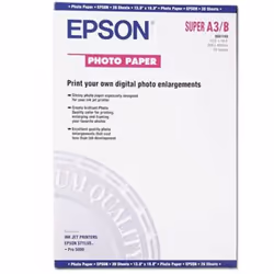 Epson S041143, Gloss, A3, 20 sheets, 329 mm, 483 mm