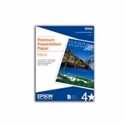 Epson Premium Presentation Paper Matte - 11.7" x 16.5" - 50 sheets, 167 g/m², 9 µm, 94%, 11.7 x 16.5", 97 %, A3