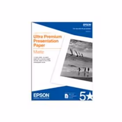 Epson Ultra Premium Presentation Paper Matte - A3 - 11.7" x 16.5", 192 g/m², 10.3 µm, 94%, 15 - 25 °C, 40 - 60%, 1.23 kg