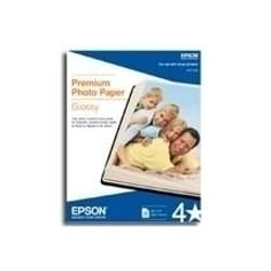 Epson Premium Photo Paper Glossy Borderless 5 x 7" 20 Sheet