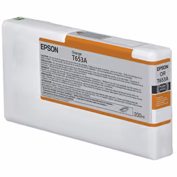 Epson T653A Orange Ink Cartridge (200ml), Orange, Pigment-based ink, 200 ml, 1 pc(s)