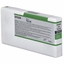 Epson T653B Green Ink Cartridge (200ml), Green, Pigment-based ink, 200 ml, 1 pc(s)