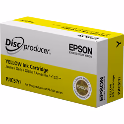 Epson Discproducer Ink Cartridge, Yellow (MOQ=10), Yellow, Pigment-based ink, 1 pc(s)