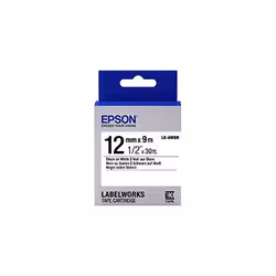 Epson LabelWorks Standard LK, Blue, Grey, White, Black on white, 1.2 cm, 9 m