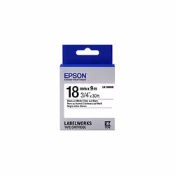 Epson LabelWorks Standard LK, Blue, Grey, White, Black on white, 1.8 cm, 9 m