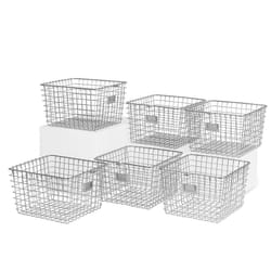Spectrum Diversified 47970-6 Wire Storage Basket  Medium Chrome