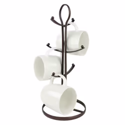 Spectrum Diversified Ashley Mug Holder  Bronze (58524)