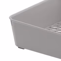 Spectrum Diversified Hexa Drawer Organizer Tray Modern Kitchen Cutlery  Utensil  Silverware Holder  Cabinet Storage  Set of 3  S