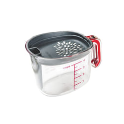 Tovolo Gravy Boat Strainer Fat Seperator Cup Kitchen Gadget for Measuring  Pouring  and Other Food or Meal Prep  1 EA  ClearCha
