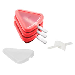 Tovolo Silicone Popsicle Molds with Sticks 4Pack  Watermelon  Reusable Ice Pop Molds for Homemade Flavored Ice Pops  Frozen