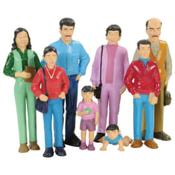 Marvel - 136 Education Pretend Play Hispanic Family, Toy Figures for Kids