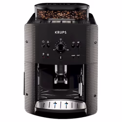 Krups EA 810B, Espresso machine, 1.7 L, Coffee beans, Built-in grinder, 1450 W, Black, Titanium