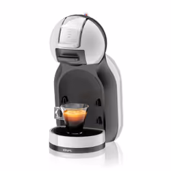 Krups Mini Me KP123, Capsule coffee machine, 0.8 L, Coffee capsule, 1500 W, Black, Stainless steel