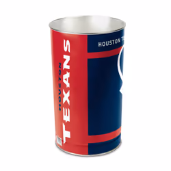 NFL Houston Texans Wastebasket