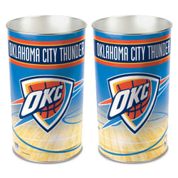 WinCraft NBA Oklahoma City Thunder Wastebasket Tapered  15"" H