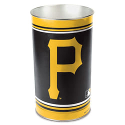 Wincraft MLB Pittsburgh Pirates Tapered Wastebasket 15 H